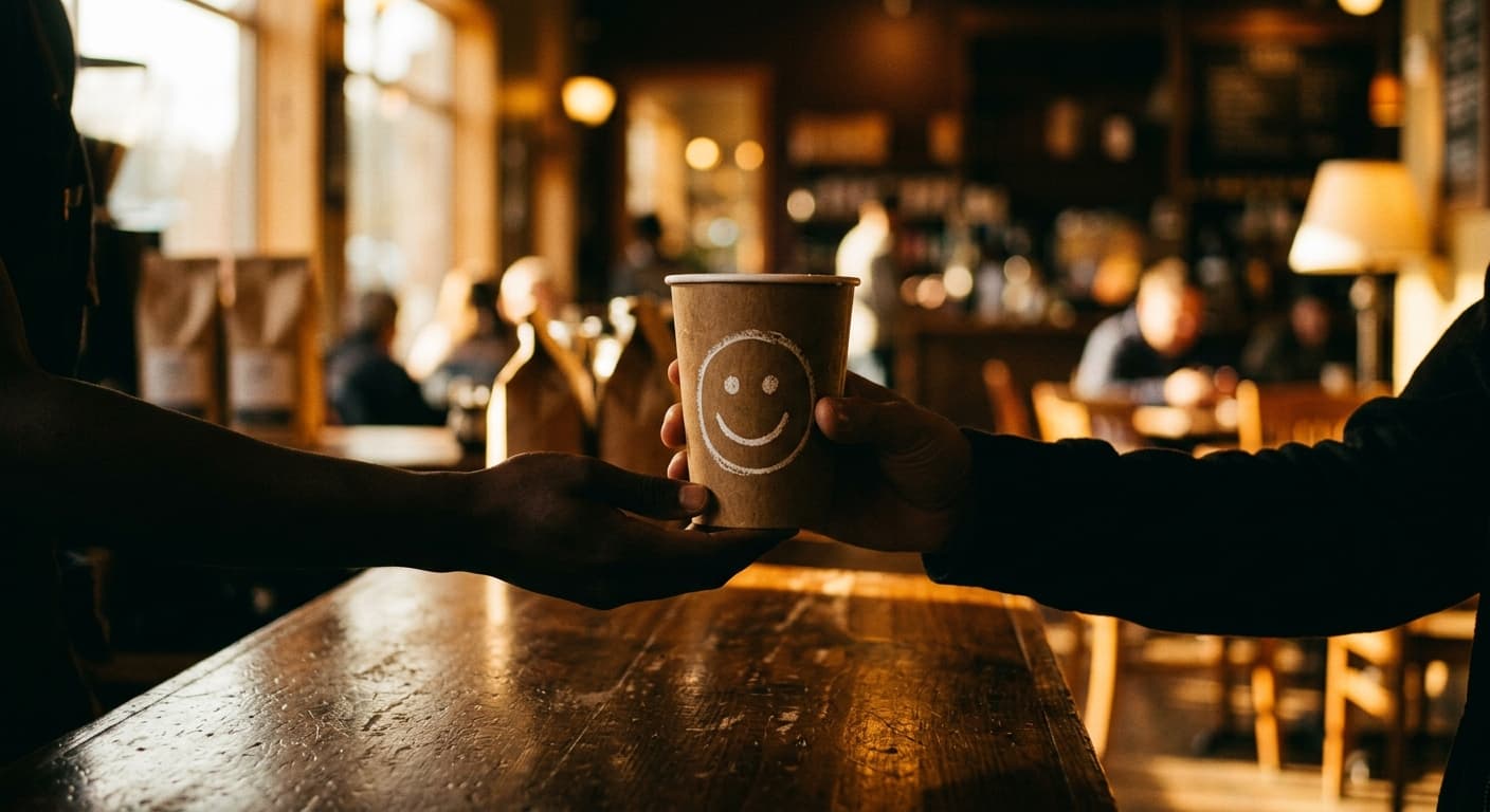 Coffee Shop Customer Pays It Forward 100 Times in a Row
