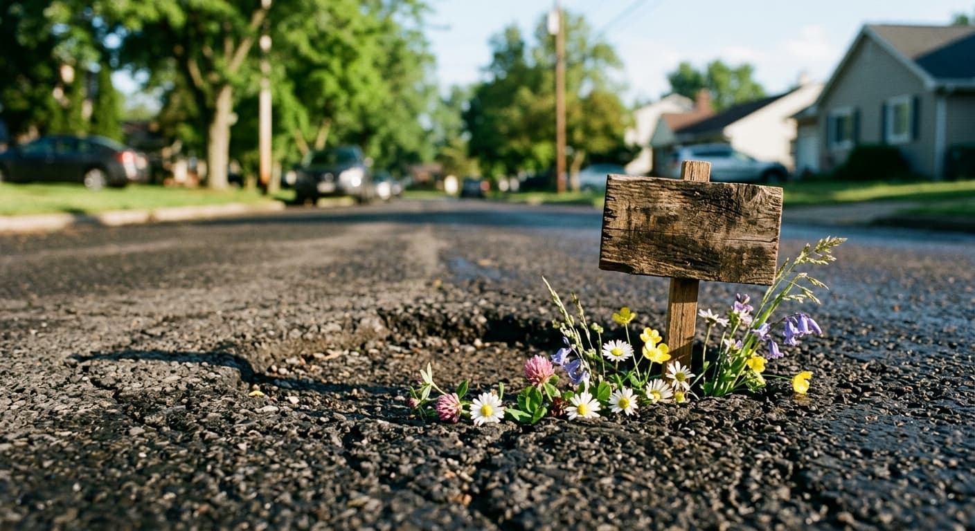 Tiny Town Wins Big Prize After Naming Their Pothole “Cecil”